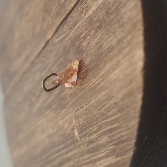 Father Jesus rosary in rutilated quartz pendant - Picture 2 of 2